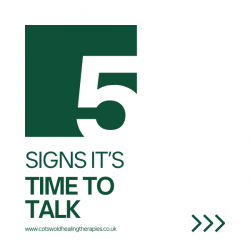 5 signs it's time to talk